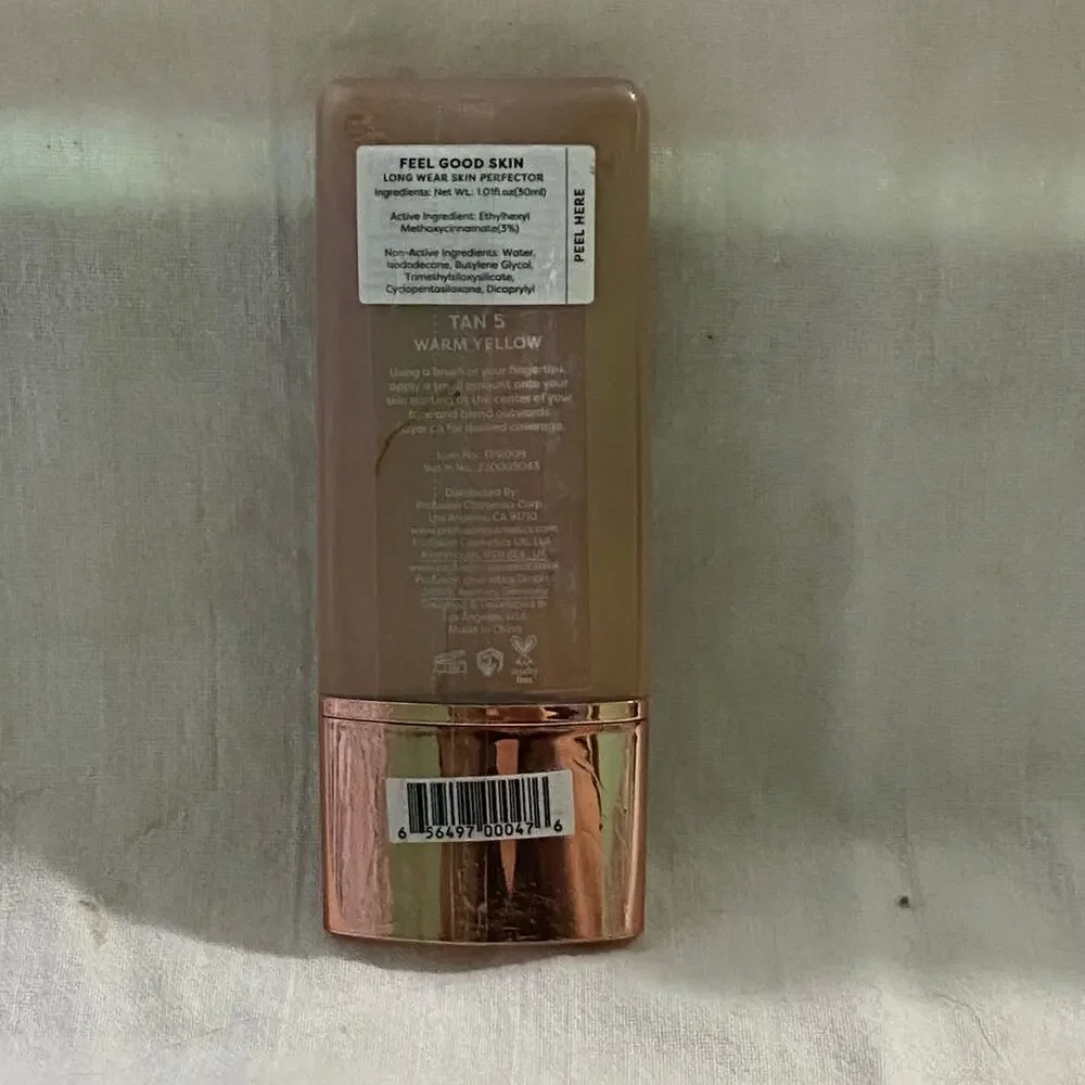 Profusion Cosmetics Feel Good Skin Long Wear Skin Perfector Tan 5 1.01 oz